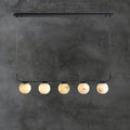 Alabaster Clool Linear Chandelier-Pendant for living room,Pendant for kitchen,Pendant for bathrooms,Pendant for bedrooms,Pendant for foyer,Pendant for stairways,Pendant for dining room-Manorlights