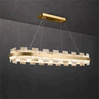 Alabaster Pomois Modern Chandelier-Pendant for living room,Pendant for kitchen,Pendant for bathrooms,Pendant for bedrooms,Pendant for foyer,Pendant for stairways,Pendant for dining room-Manorlights