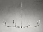 Arnett Round Chandelier-MEET LIGHTING