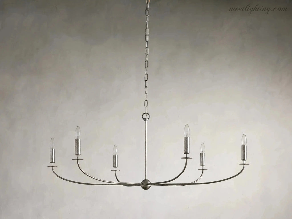 Arnett Round Chandelier-MEET LIGHTING