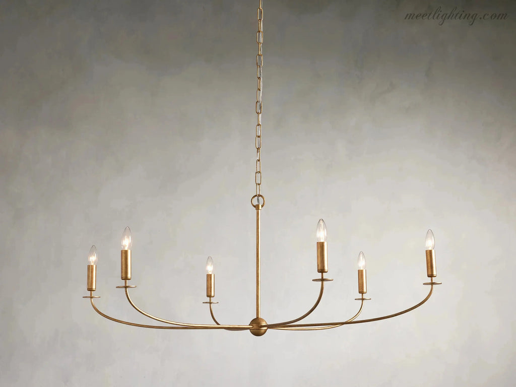 Arnett Round Chandelier-MEET LIGHTING