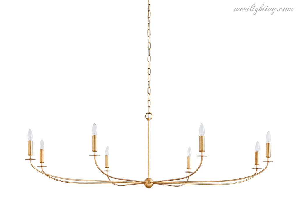Arnett Round Chandelier-MEET LIGHTING