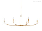 Arnett Round Chandelier-MEET LIGHTING