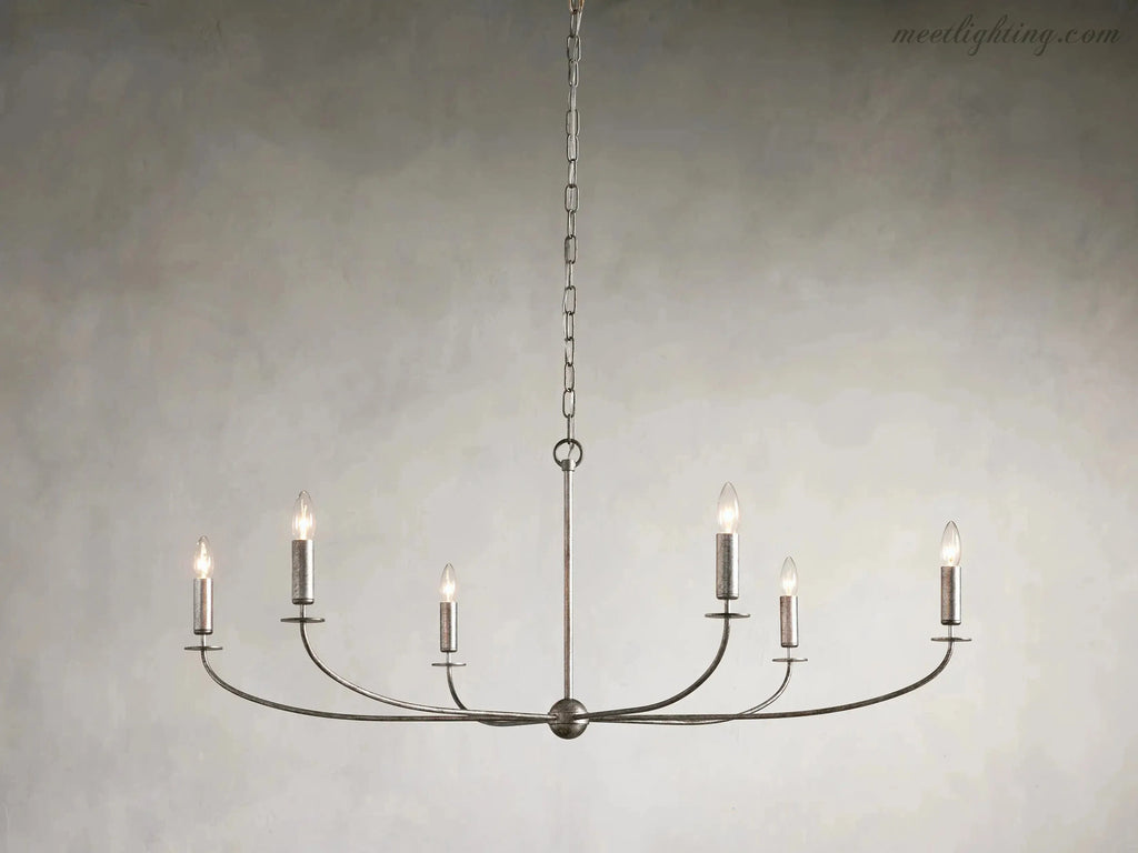 Arnett Round Chandelier-MEET LIGHTING