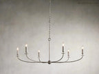 Arnett Round Chandelier-MEET LIGHTING