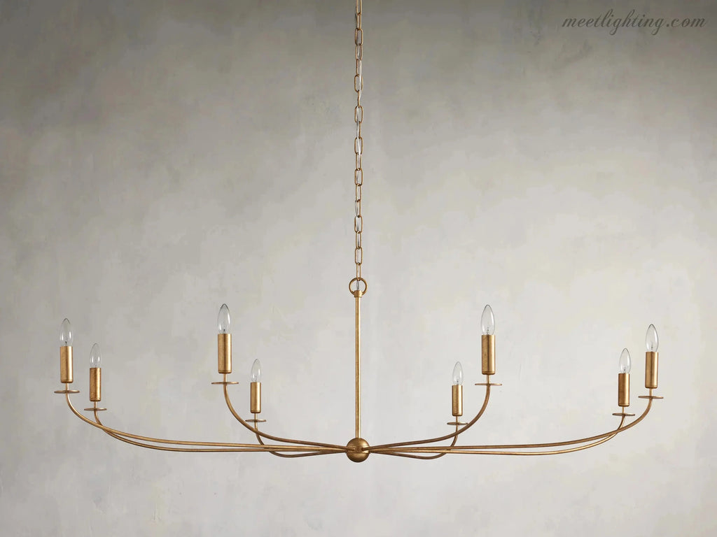 Arnett Round Chandelier-MEET LIGHTING