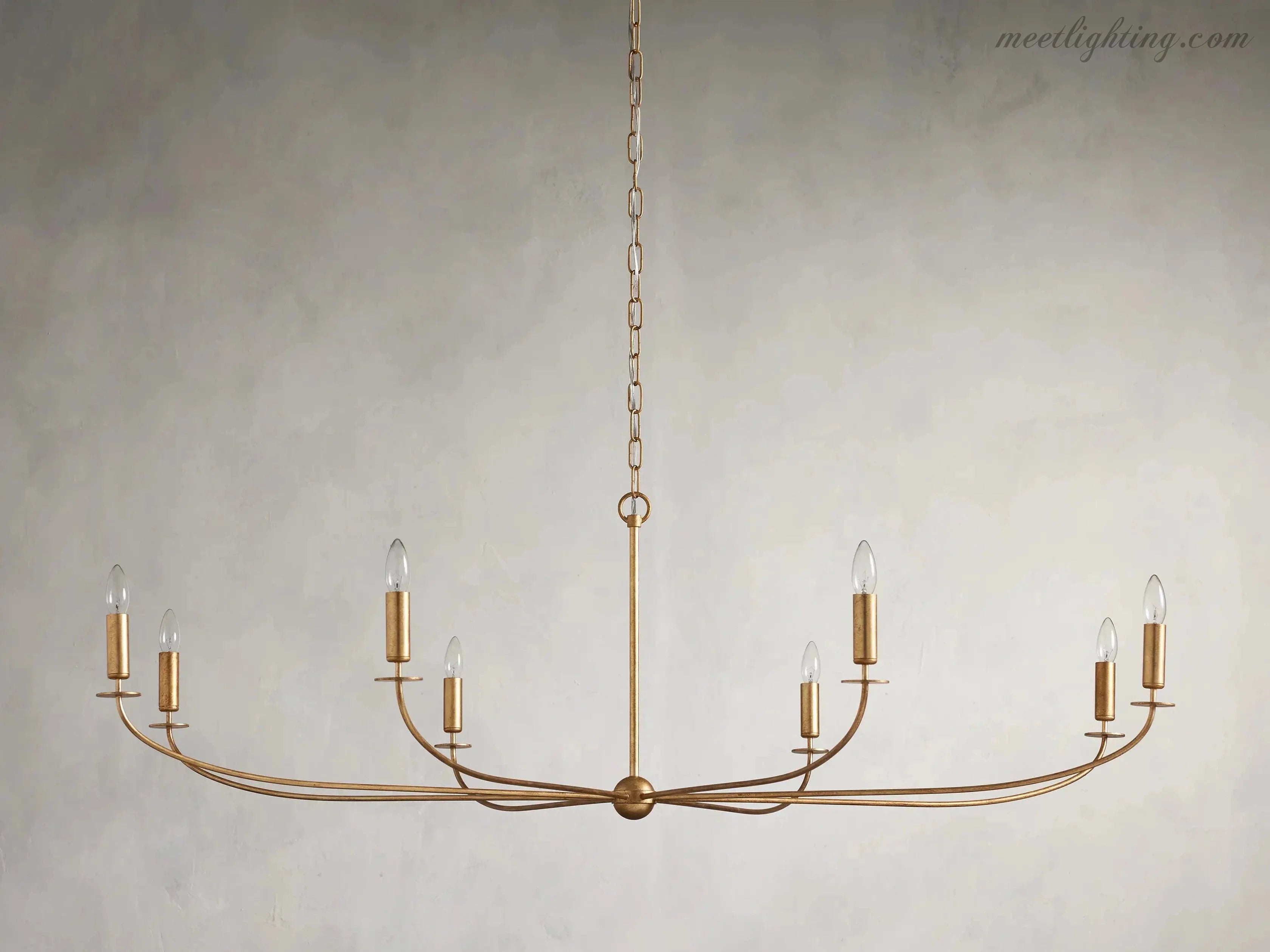 Arnett Round Chandelier-MEET LIGHTING