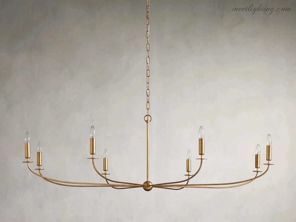 Arnett Round Chandelier-MEET LIGHTING