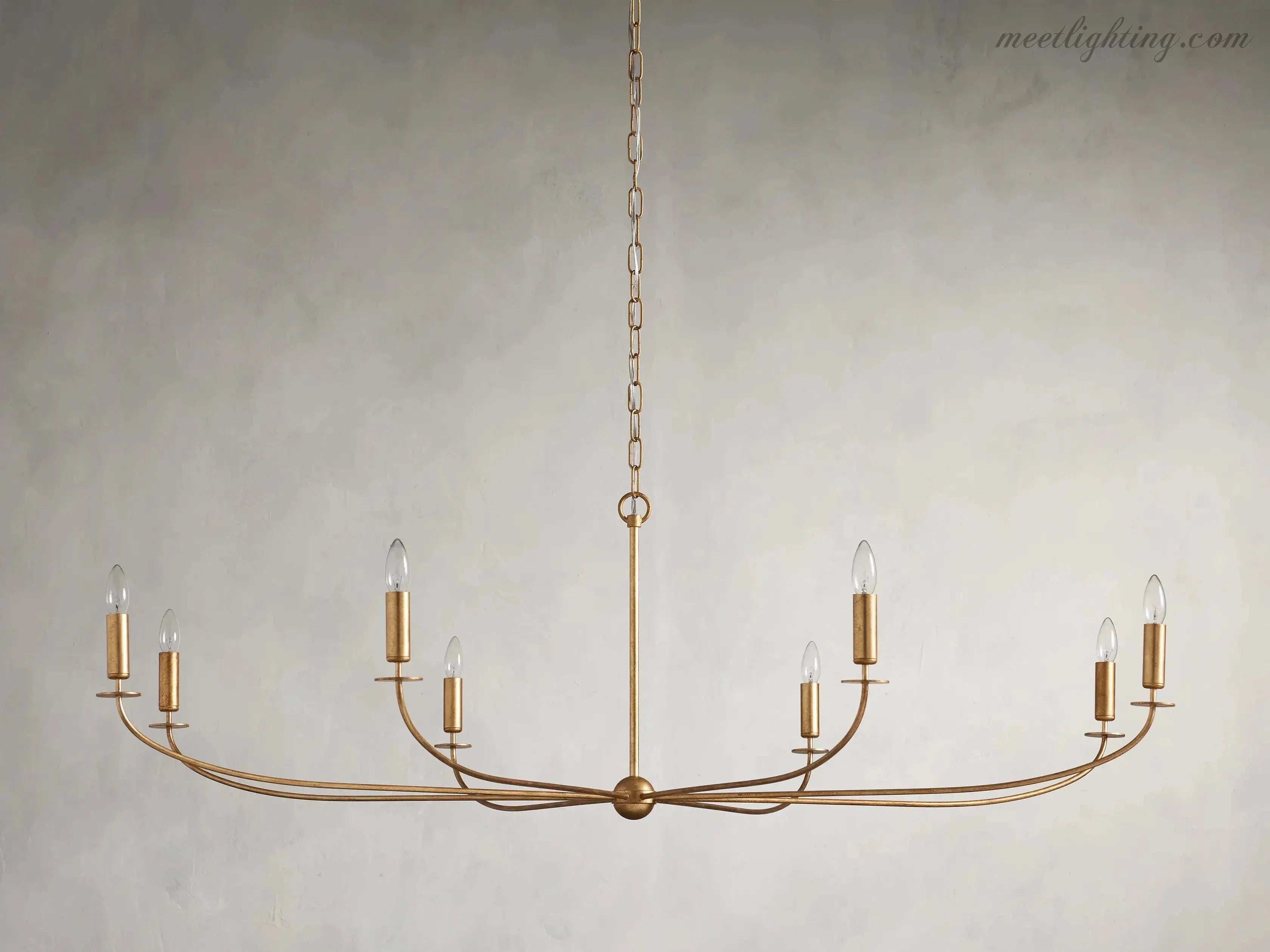 Arnett Round Chandelier-MEET LIGHTING