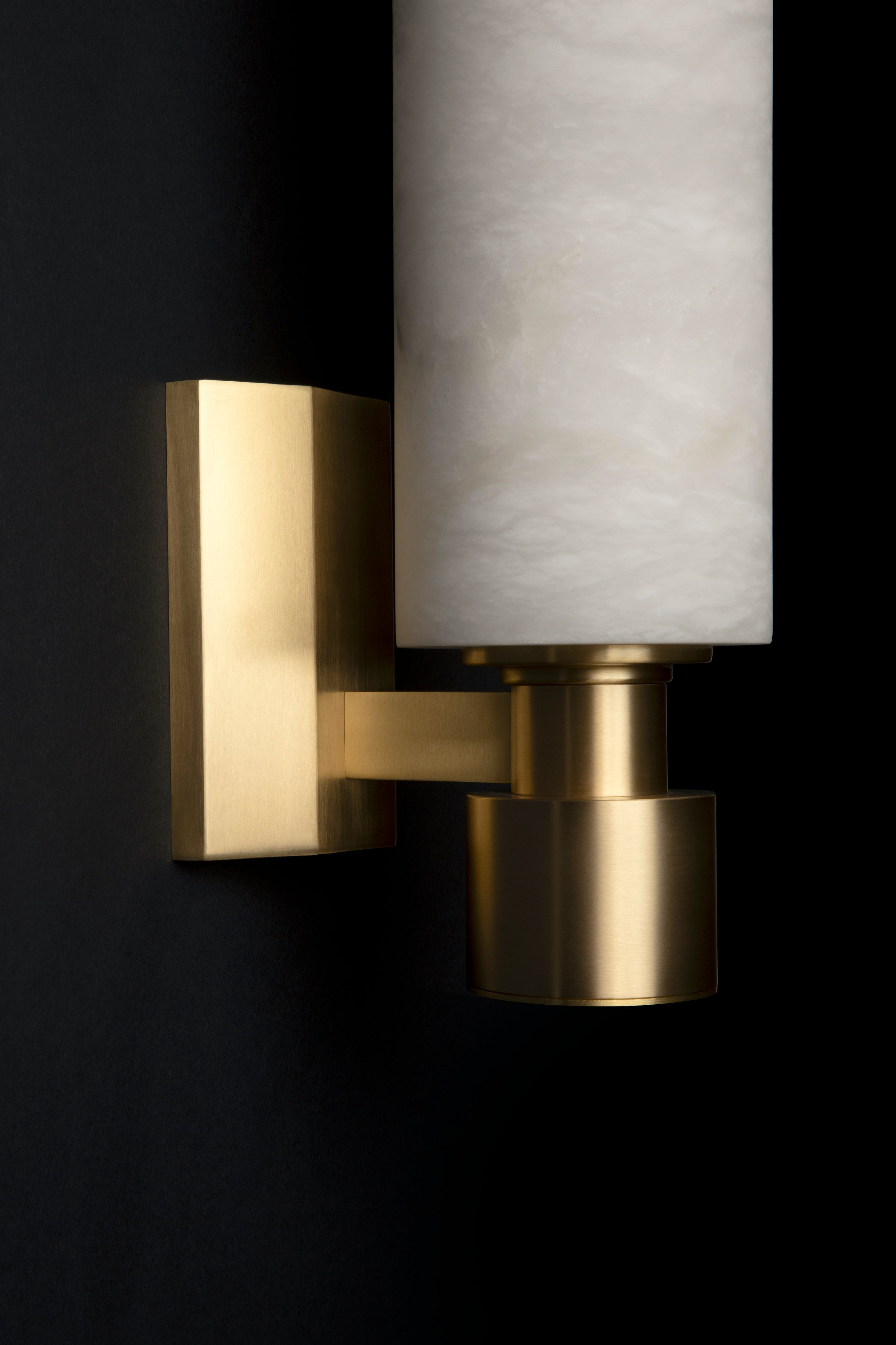 Ashton Alabaster Wall Sconce-Wall Sconce-Manorlights