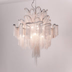 Stream Chain Chandelier-Chandelier-Manorlights