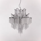 Stream Chain Chandelier-Chandelier-Manorlights