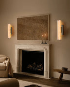 Audubon Alabaster Double Sconce