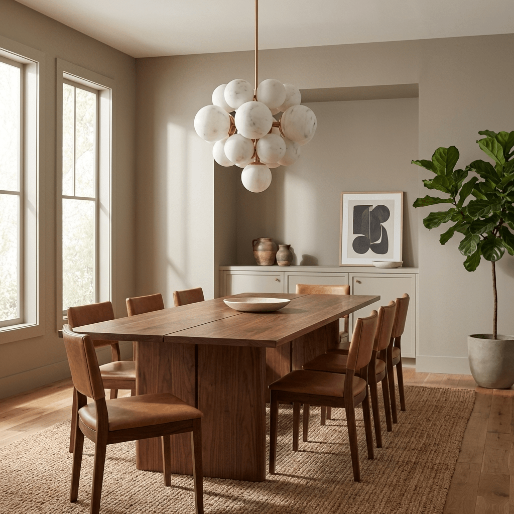 Aurelia Alabaster Cluster Chandelier by Manor Lights