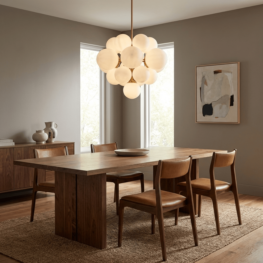 Aurelia Alabaster Cluster Chandelier by Manor Lights