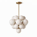 Aurelia Alabaster Cluster Chandelier by Manor Lights