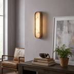 Aurelia Arch Alabaster Wall Light - Vakkerlight