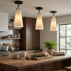 Aurelian Tapered Alabaster Ceiling Light - Vakkerlight