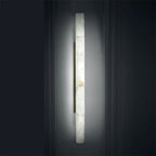 Alabaster Cylindrical Sconce-Wall Sconce-Manorlights
