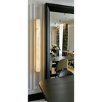Alabaster Cylindrical Sconce-Wall Sconce-Manorlights