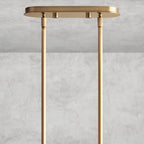 Mandoza Linear Glass Chandelier