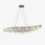 Elegant Boat Crystal Chandelier-Chandelier-Manorlights