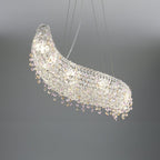 Elegant Boat Crystal Chandelier-Chandelier-Manorlights