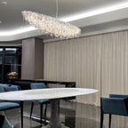 Elegant Boat Crystal Chandelier-Chandelier-Manorlights
