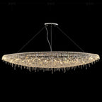 Elegant Boat Crystal Chandelier-Chandelier-Manorlights