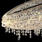 Elegant Boat Crystal Chandelier-Chandelier-Manorlights
