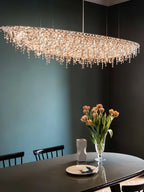Elegant Boat Crystal Chandelier-Chandelier-Manorlights