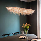 Elegant Boat Crystal Chandelier-Chandelier-Manorlights