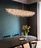 Elegant Boat Crystal Chandelier-Chandelier-Manorlights