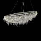 Elegant Boat Crystal Chandelier-Chandelier-Manorlights
