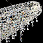 Elegant Boat Crystal Chandelier-Chandelier-Manorlights