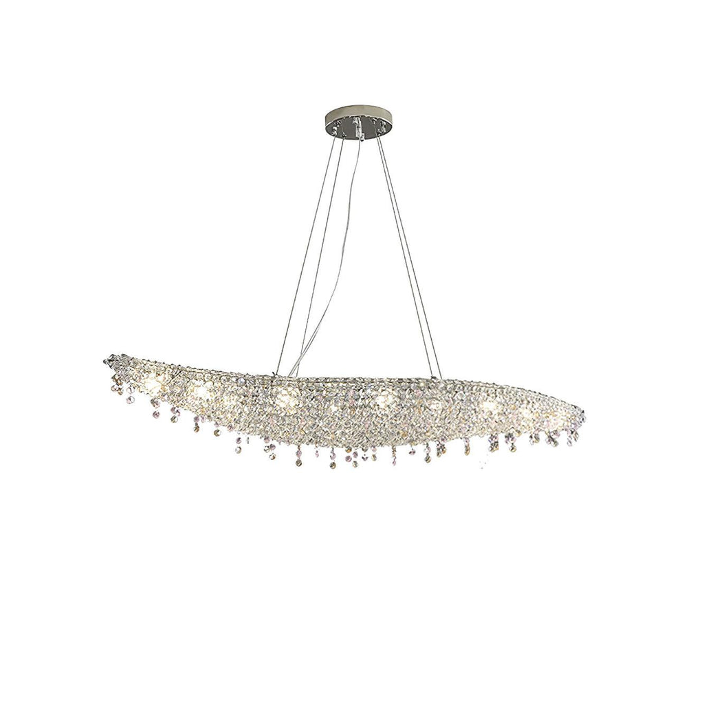 Elegant Boat Crystal Chandelier-Chandelier-Manorlights