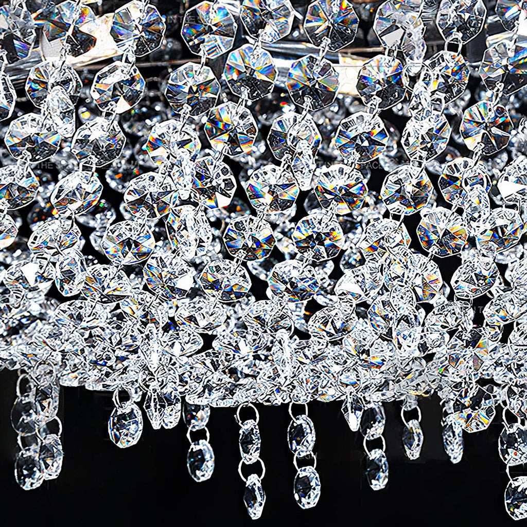 Elegant Boat Crystal Chandelier-Chandelier-Manorlights