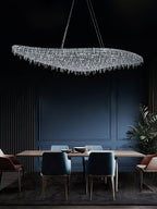 Elegant Boat Crystal Chandelier-Chandelier-Manorlights