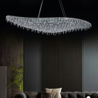 Elegant Boat Crystal Chandelier-Chandelier-Manorlights