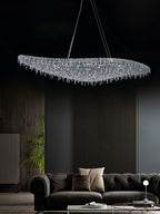 Elegant Boat Crystal Chandelier-Chandelier-Manorlights