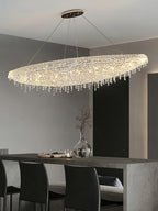 Elegant Boat Crystal Chandelier-Chandelier-Manorlights