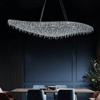 Elegant Boat Crystal Chandelier-Chandelier-Manorlights