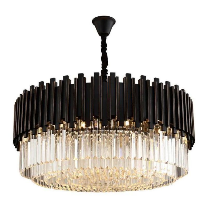 Bourbons Alfonso Crystal Round Chandelier-chandeliers for dining room,chandeliers for stairways,chandeliers for foyer,chandeliers for bedrooms,chandeliers for kitchen,chandeliers for living room-Manorlights
