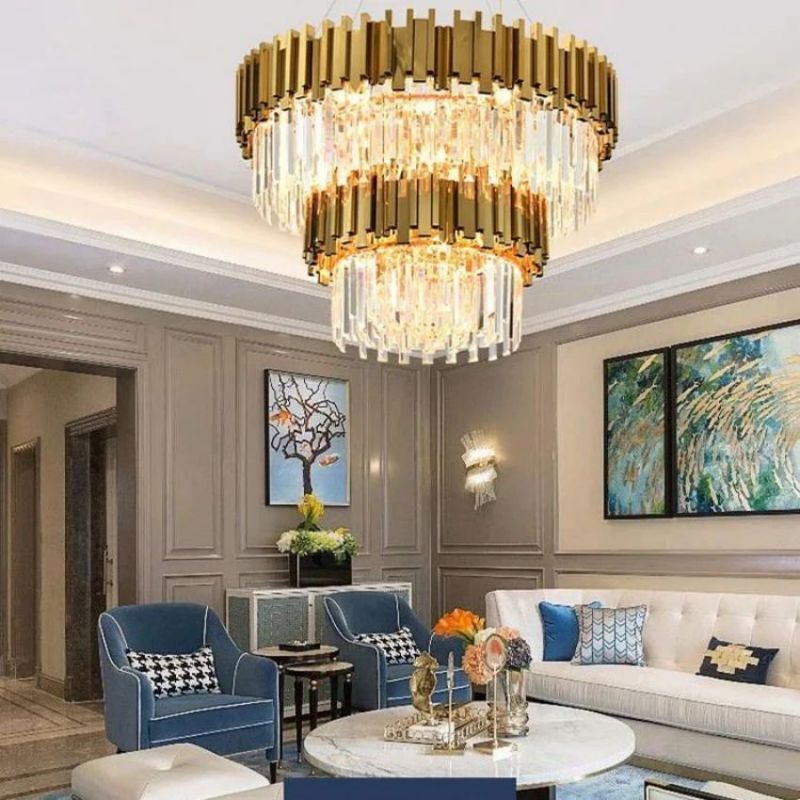 Bourbons Antoine Crystal Round Chandelier-chandeliers for dining room,chandeliers for stairways,chandeliers for foyer,chandeliers for bedrooms,chandeliers for kitchen,chandeliers for living room-Manorlights