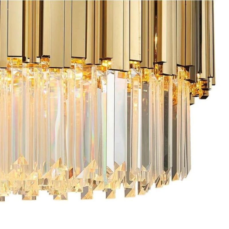 Bourbons Charles Crystal Round Chandelier-chandeliers for dining room,chandeliers for stairways,chandeliers for foyer,chandeliers for bedrooms,chandeliers for kitchen,chandeliers for living room-Manorlights