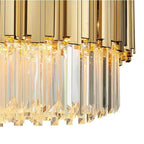 Bourbons Charles Crystal Round Chandelier-chandeliers for dining room,chandeliers for stairways,chandeliers for foyer,chandeliers for bedrooms,chandeliers for kitchen,chandeliers for living room-Manorlights