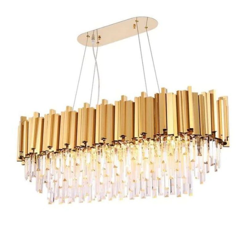 Bourbons Felipe Crystal Oval Chandelier-chandeliers for dining room,chandeliers for stairways,chandeliers for foyer,chandeliers for bedrooms,chandeliers for kitchen,chandeliers for living room-Manorlights