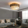 Bourbons Flush Mount Chandelier-Flushmount-Manorlights