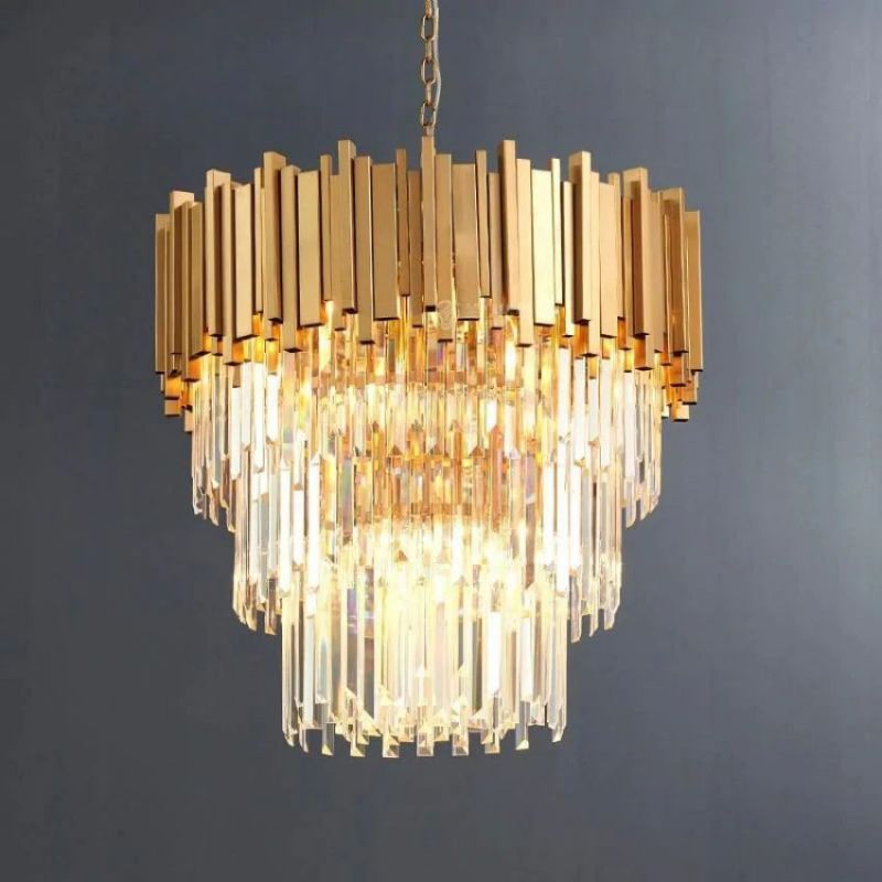 Bourbons Antoine Crystal Round Chandelier-chandeliers for dining room,chandeliers for stairways,chandeliers for foyer,chandeliers for bedrooms,chandeliers for kitchen,chandeliers for living room-Manorlights