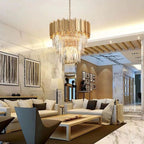 Bourbons Antoine Crystal Round Chandelier-chandeliers for dining room,chandeliers for stairways,chandeliers for foyer,chandeliers for bedrooms,chandeliers for kitchen,chandeliers for living room-Manorlights